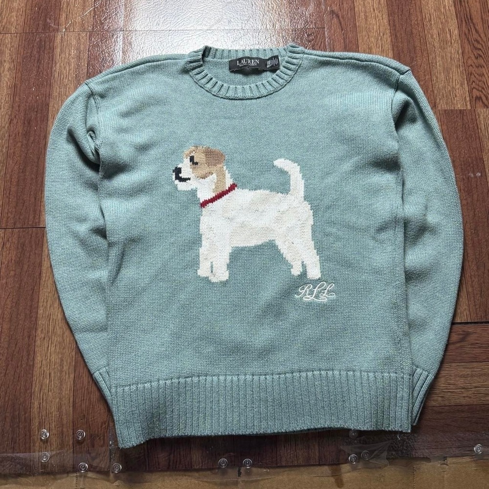 Polo Ralph Lauren Women's Jack Russell Knit Sweater XXS